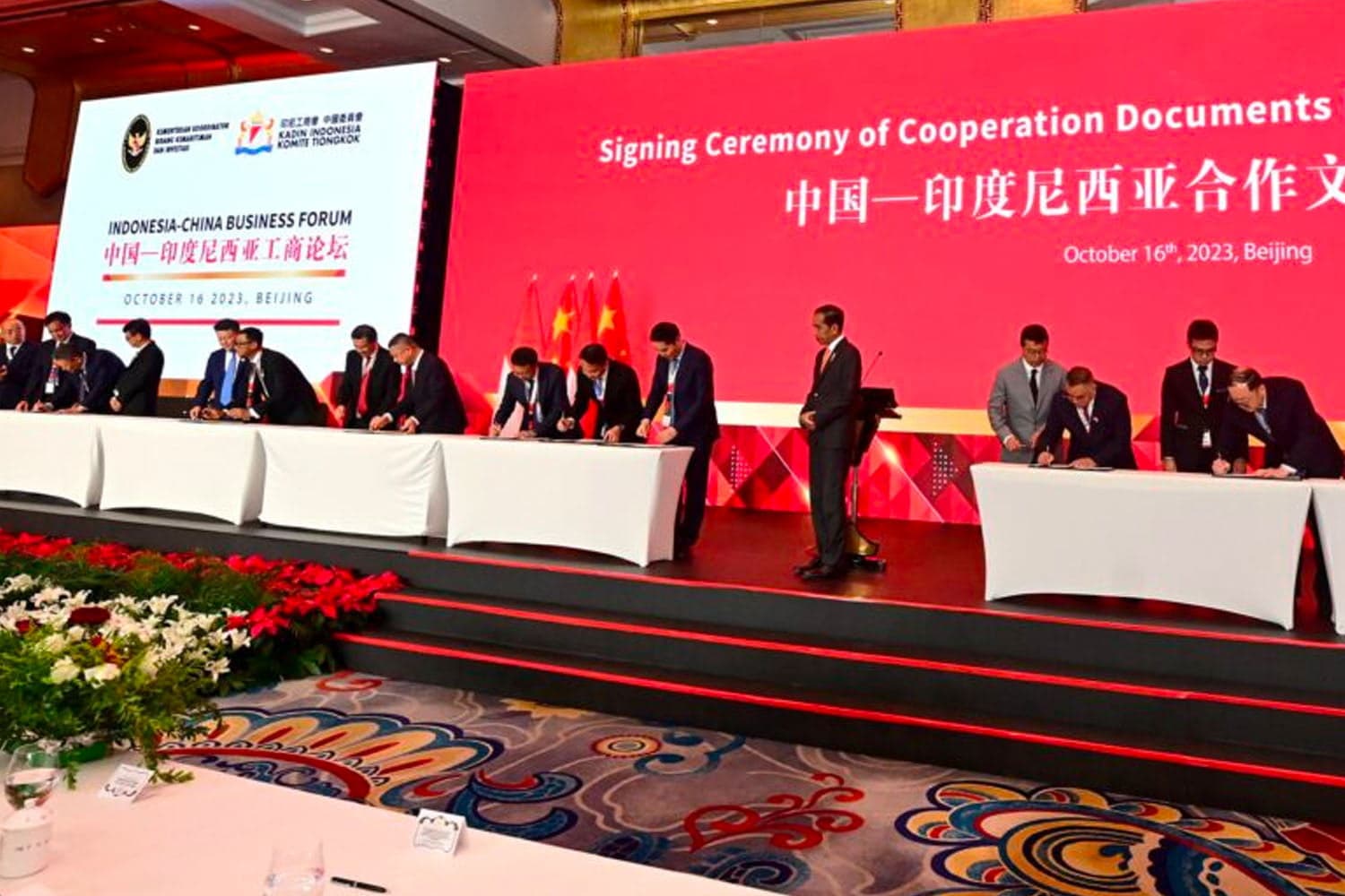 Presiden Jokowi Peroleh Investasi Rp197 T dari China