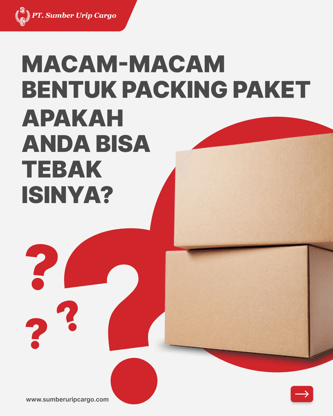 Quiz Macam-Macam Bentuk Packing Paket